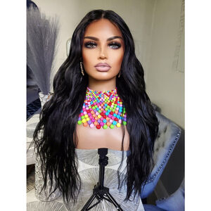 Lace front wig